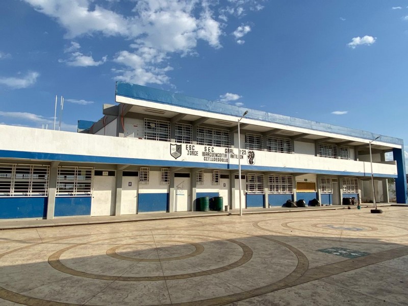 Escuela Secundaria sufre su segundo robo en contingencia sanitaria