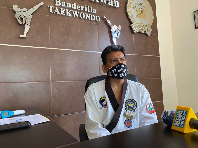 Escuelas de Taekwondo a marchas forzadas por contingencia sanitaria