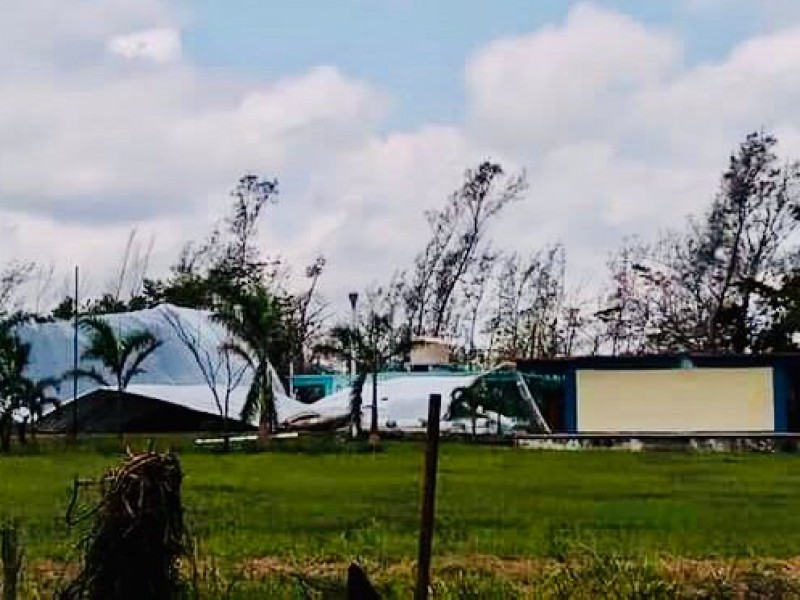 Escuelas de Tuxpan en espera de un dictamen de daños