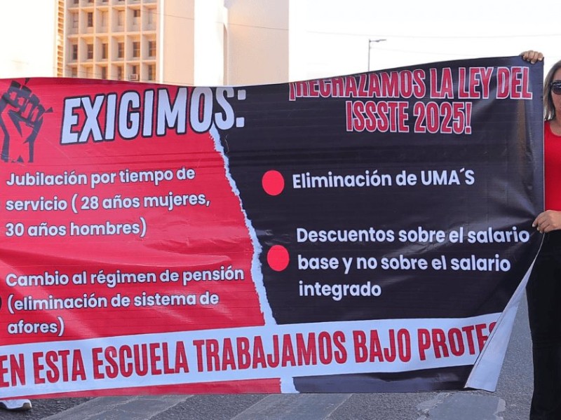 Escuelas federalizadas en Sonora se sumarán a paro nacional