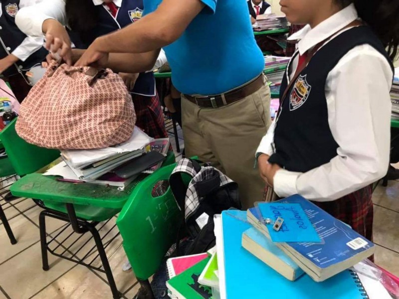 Escuelas no implementarán operativo mochila