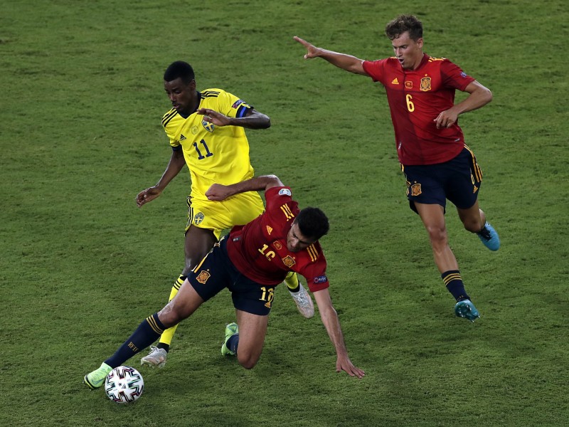 España - Suecia primer juego sin goles en Eurocopa