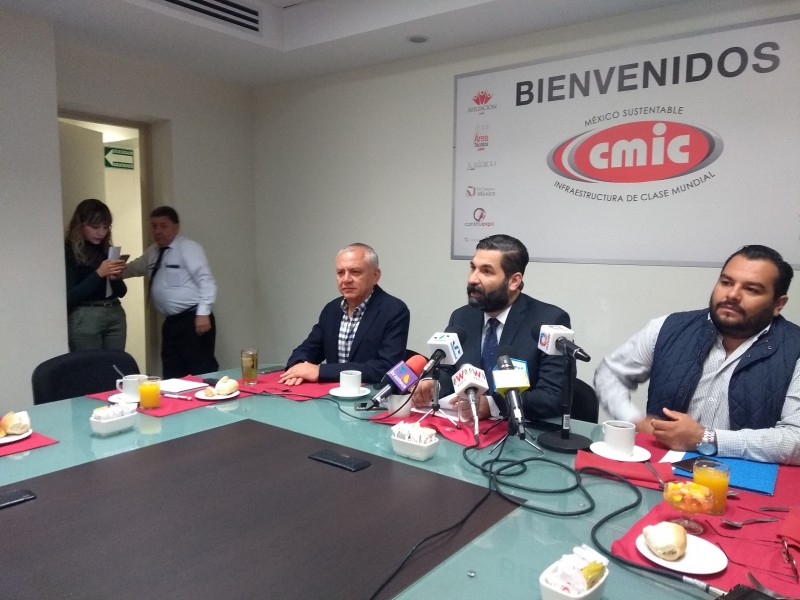 Espera CMIC que administración estatal concluya pendientes