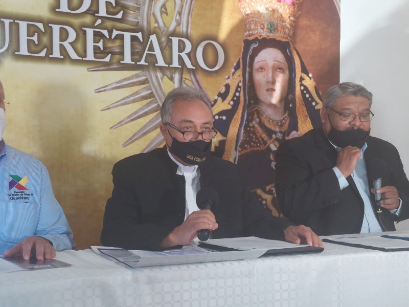 Esperan buena participación en celebraciones de semana santa