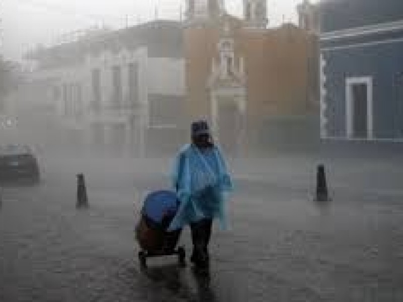 Esperan fuertes lluvias para Puebla durante el fin de semana