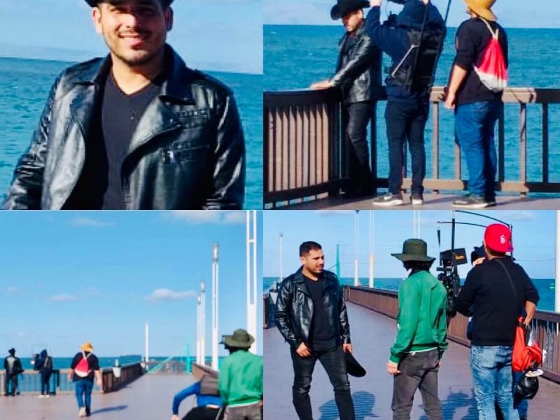 Espinoza Paz  graba videoclip en La Paz