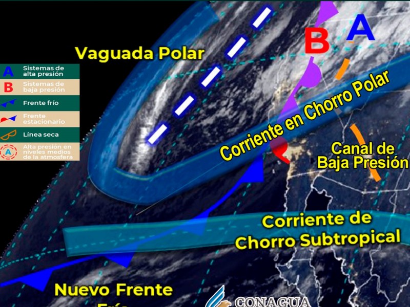 Esta noche ingresará nuevo Frente Frío a Sonora