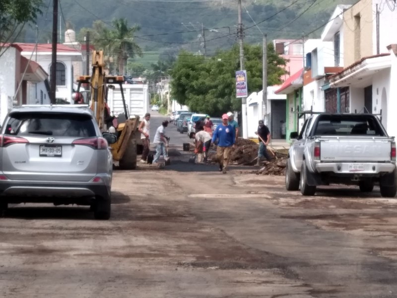 Esta semana culminan obra de calle Olivo