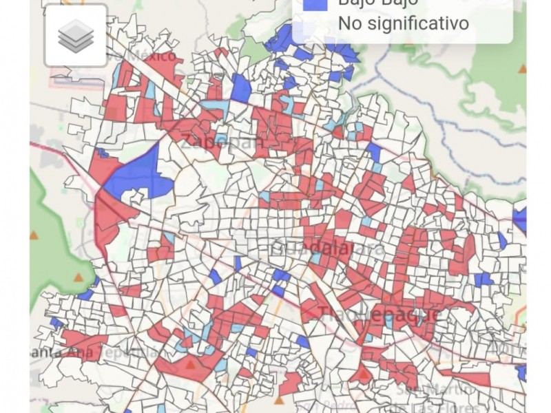 Estaciones del  Tren con alta incidencia de casos covid-19