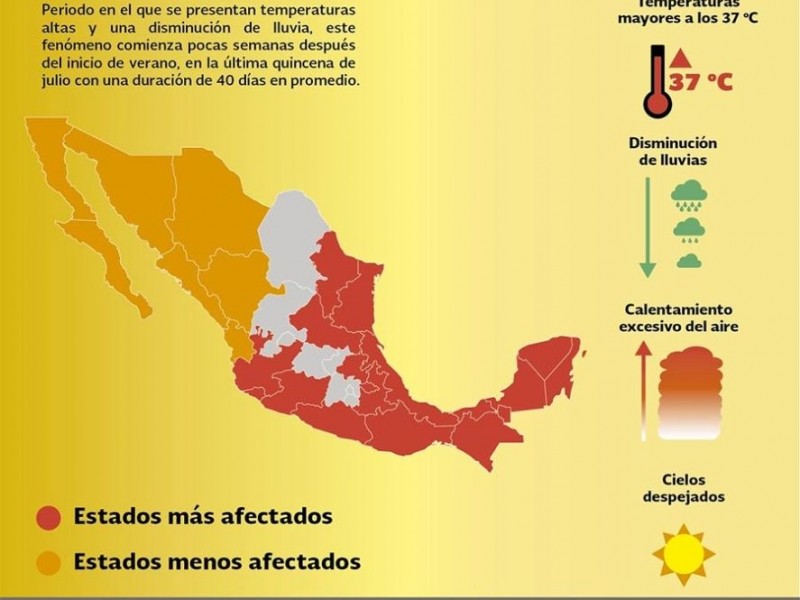 Estados del Noroeste de México no se afectarán