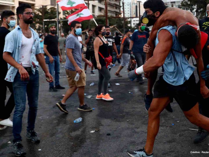 Estados Unidos apoya manifestaciones en Beirut