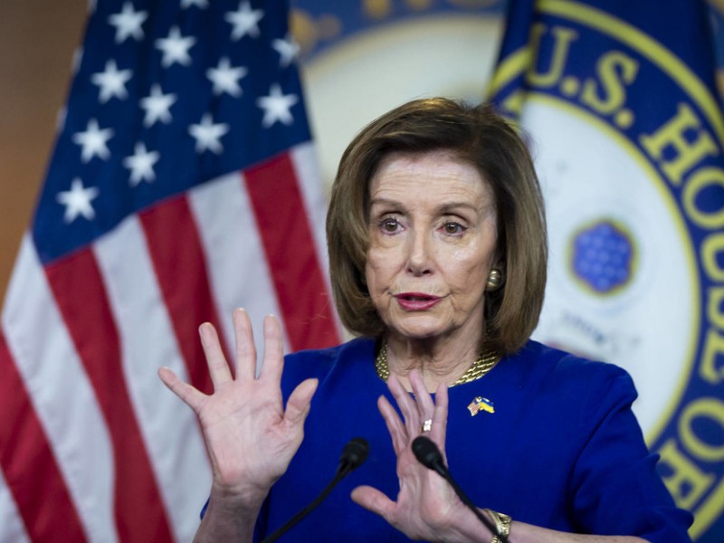 Estados Unidos mantiene apoyo a Ucrania, Nancy Pelosi