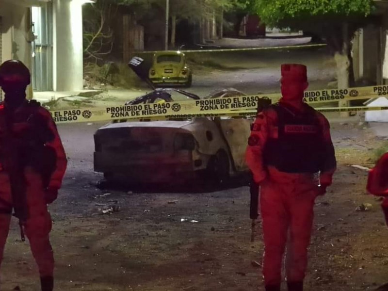 Estalla auto bomba en Celaya hay heridos de la GN