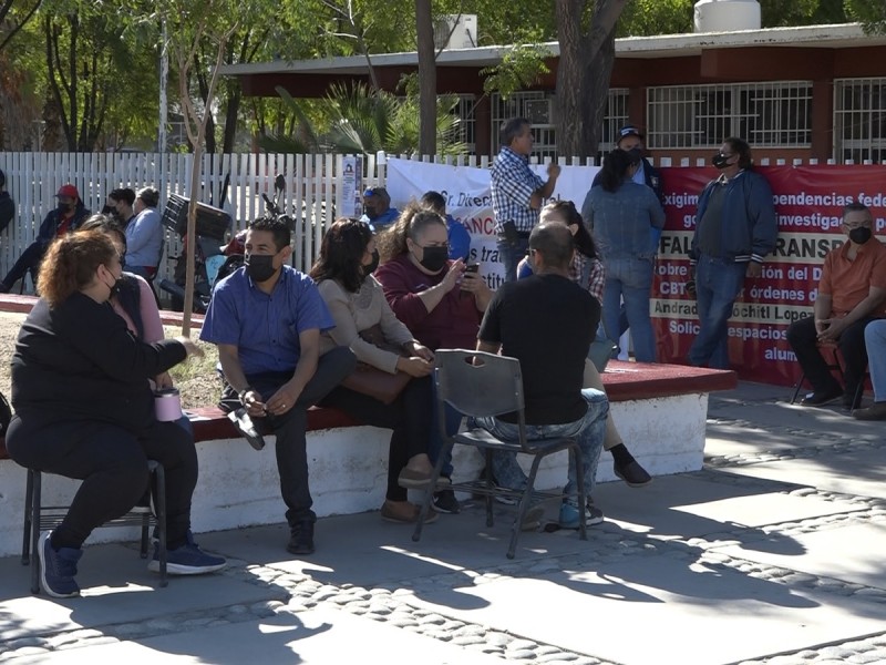 Estallo el paro laboral en el CBTIS 62