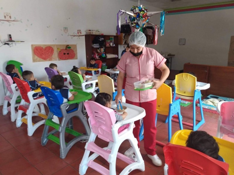 Estancias infantiles continúan operando en Michoacán, pese a recortes presupuestales
