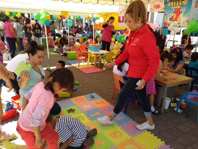 Estancias infantiles realizan demostración de sus actividades