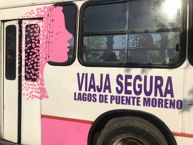 Camiones exclusivos para mujeres en 4 rutas de zona metropolitana