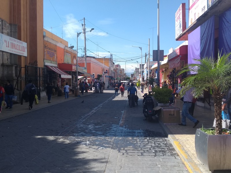 Estatal también mantendrá ambulantaje fuera del centro