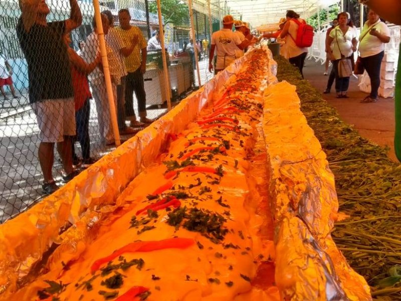 Este año sí realizarán filete relleno de mariscos