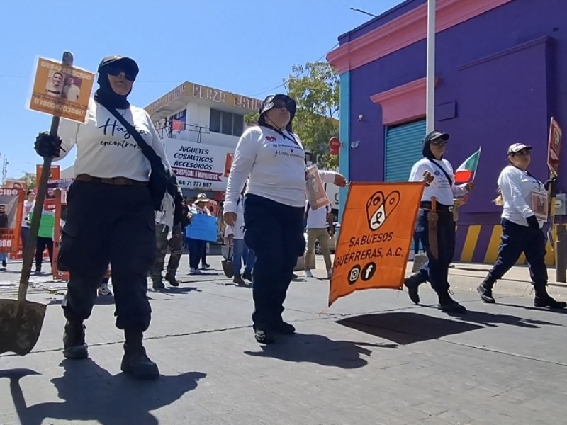Madres buscadoras alzan la voz por sus desaparecidos en Culiacán