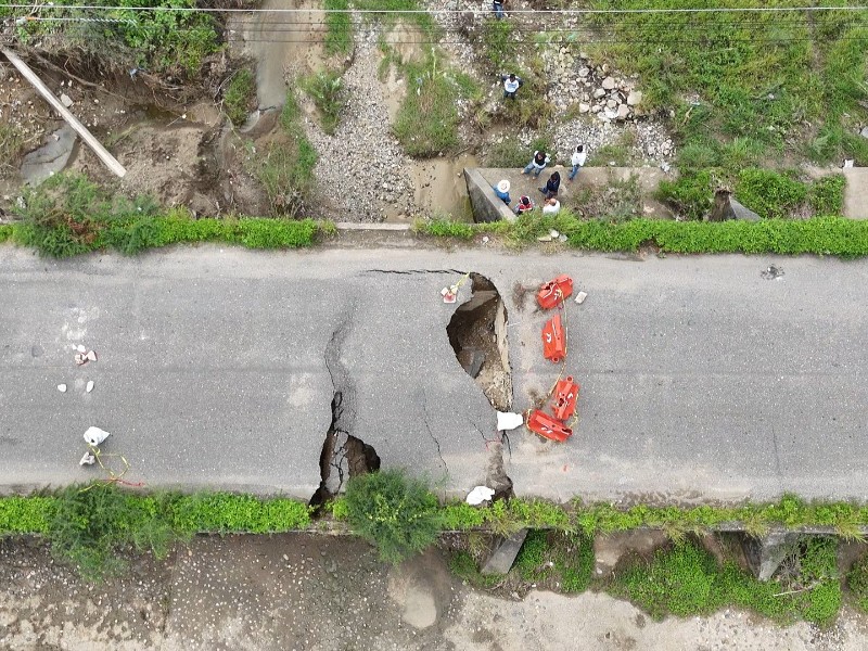 Este domingo iniciarán trabajos de reconstrucción del puente colapsado entre Salina Cruz-Huilotepec