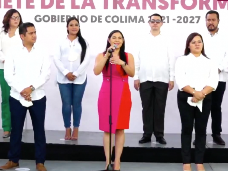 Este es el gabinete “de la Transformación” en Colima
