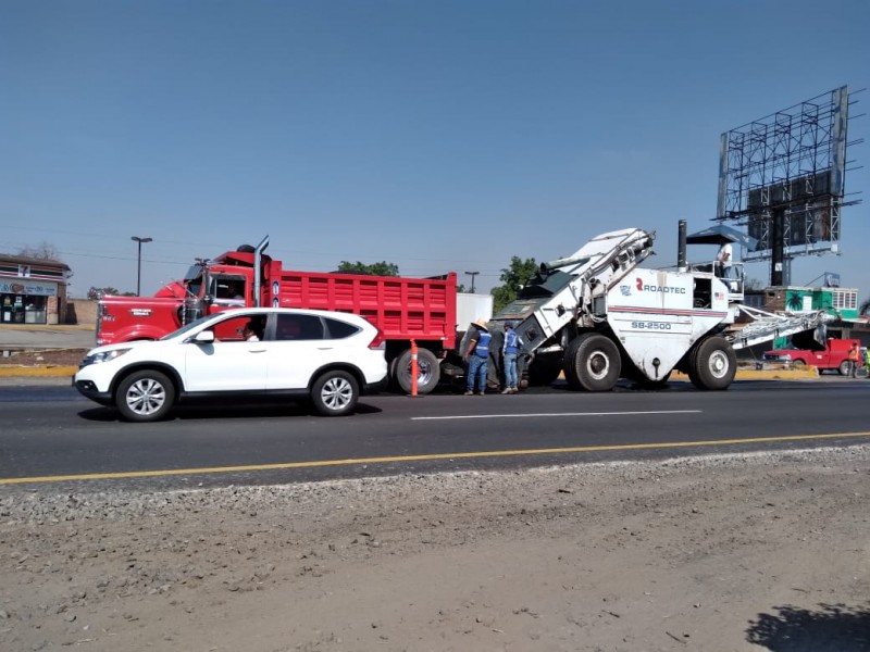 Este fin de semana concluyen obras en carretera a Chapala