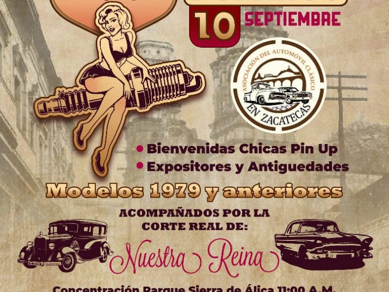 Este fin de semana, exhibición y desfile de autos antiguos