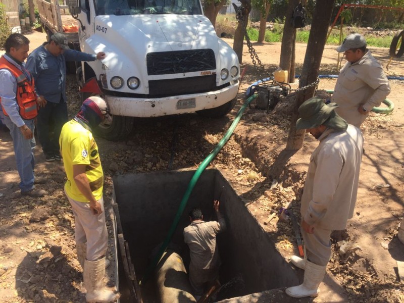 Este jueves continuará baja presión de agua en Los Mochis