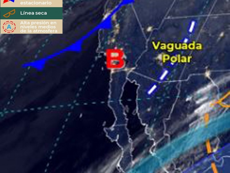 Este lunes ingresará nuevo frente frío a Sonora