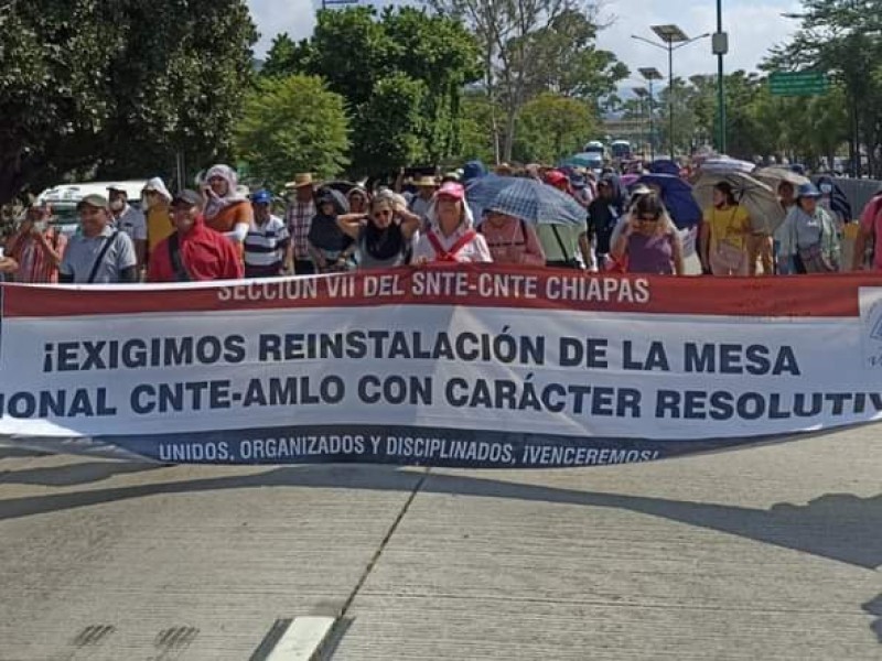 Este martes llega caravana de la CNTE a Palacio Nacional