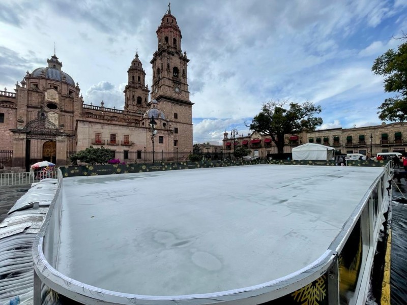 Este viernes abren la pista de hielo con acceso gratuito