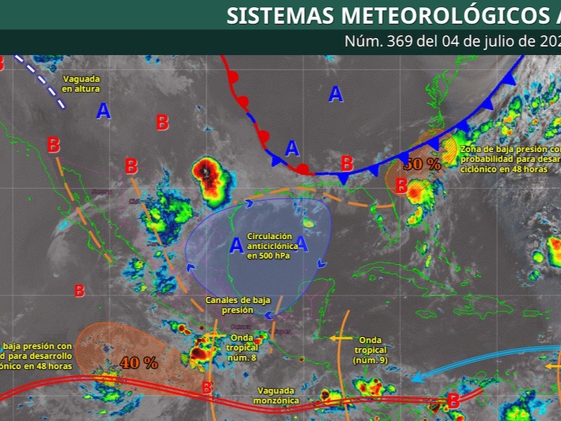 Este viernes, cielo medio nublado en Toluca