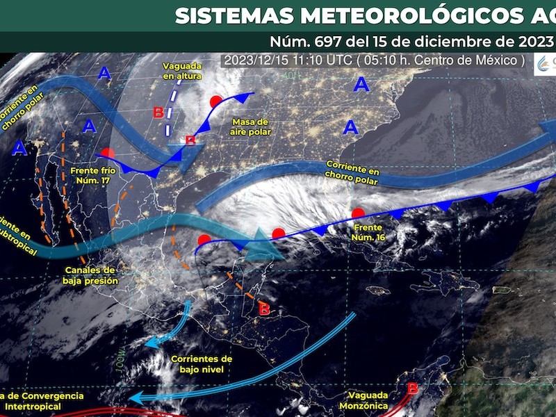 Este viernes, cielo nublado y lluvias vespertinas en Toluca