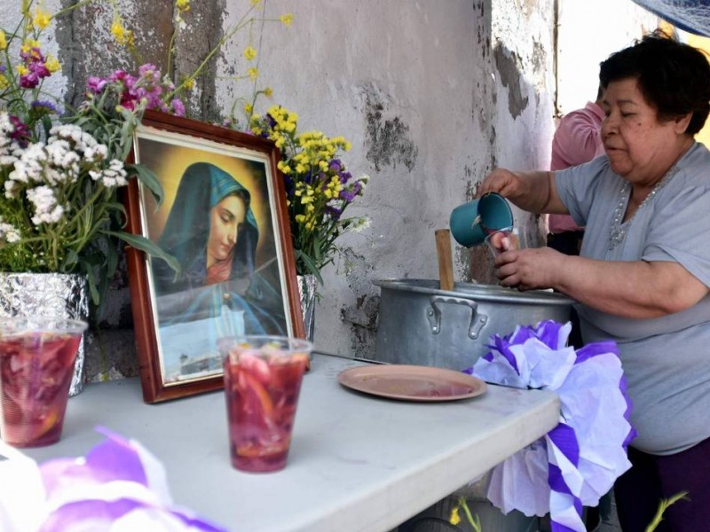 Este viernes “Llora la Virgen”.