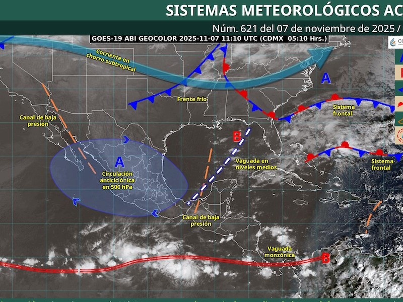 Este viernes pronóstico de cielo soleado en Toluca