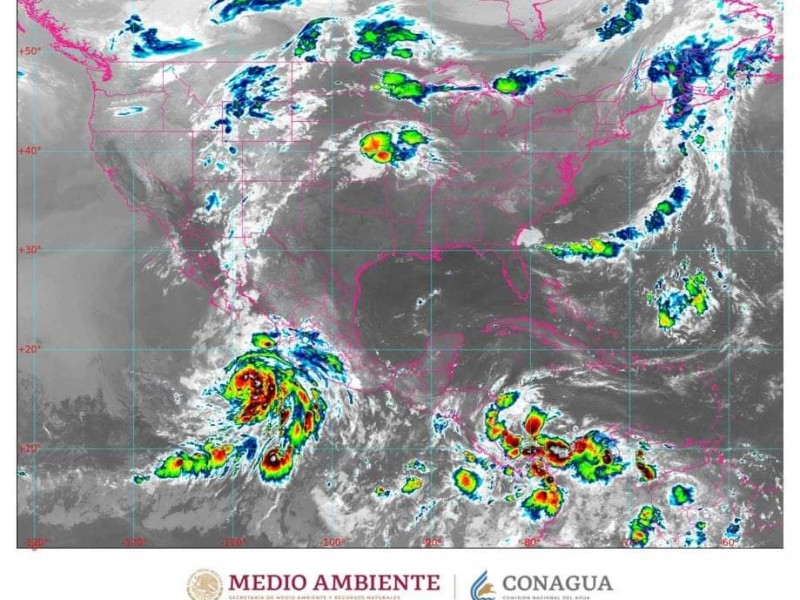 Este viernes, se esperan lluvias intensas para Colima: Conagua