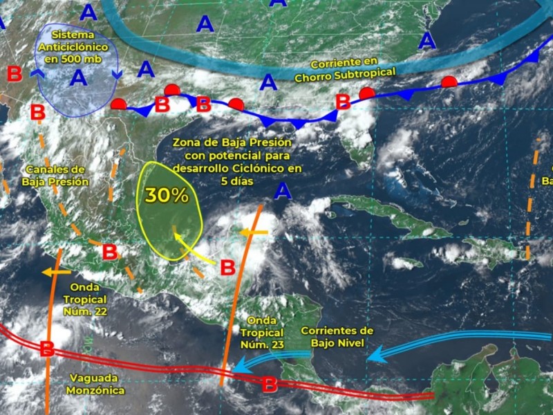 Este viernes se pronostican lluvias fuertes para Colima