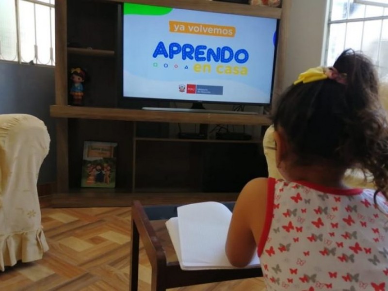 Estos son los horarios de clases por televisión en primaria