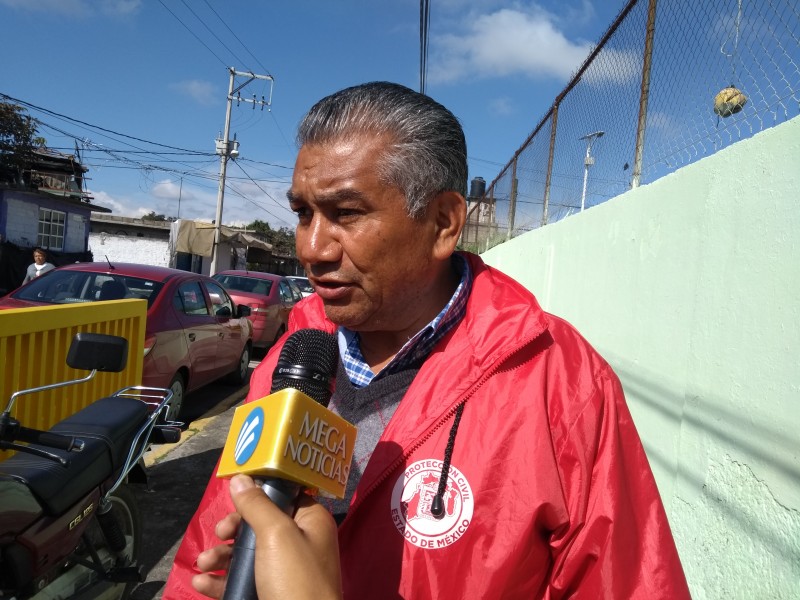 Estragos por lluvia en San Mateo Atenco