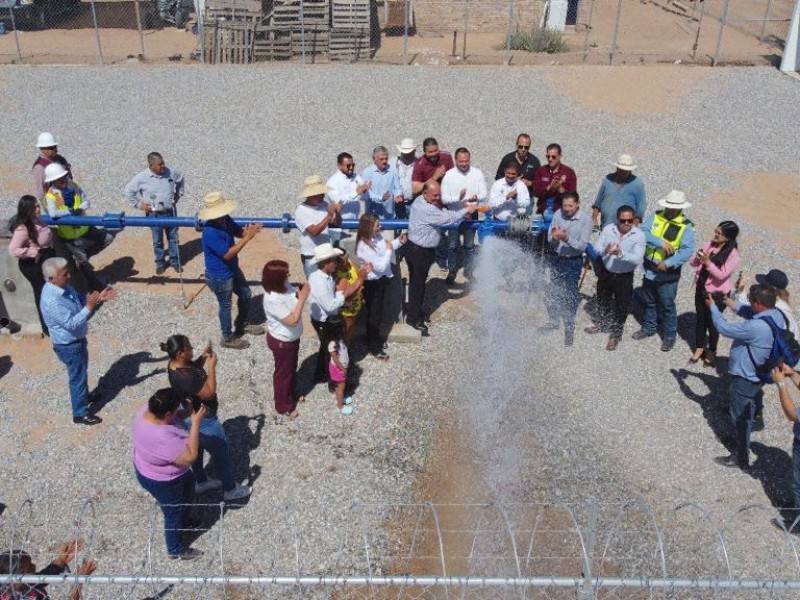 Estrenan pozo 1,200 residentes del Islita