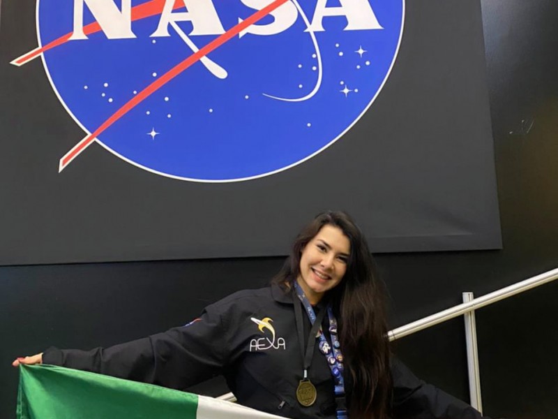 Estudiante mexicana es galardonada por la Nasa