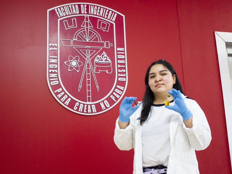 Estudiante desarrolla electrodo para detectar terramicina en miel