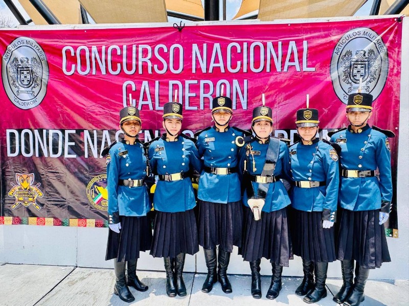 Estudiantes de Cobach brillan en concurso nacional de escoltas