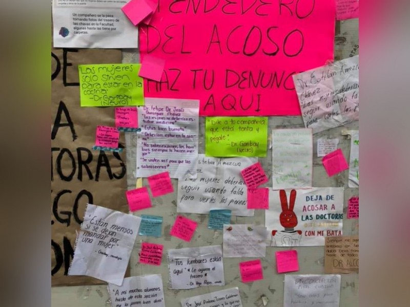 Estudiantes de medicina exhiben acoso en la Umsnh