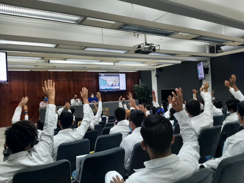 Estudiantes de medicina piden condiciones para prácticas profesionales