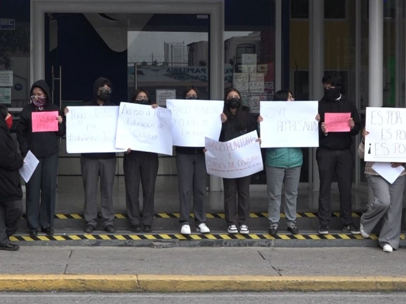 Estudiantes de universidad UniverMilenium denunciaron baja calidad escolar