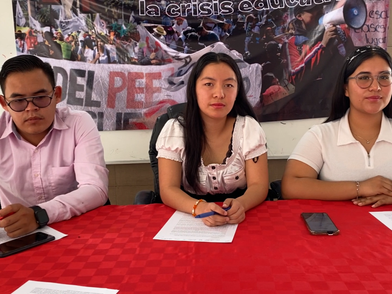 Estudiantes marcharan: Demandan incremento a educacion en el PEF
