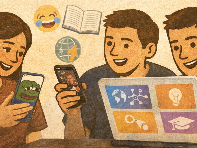 Estudio revela que jóvenes aprenden más con memes y contenido visual