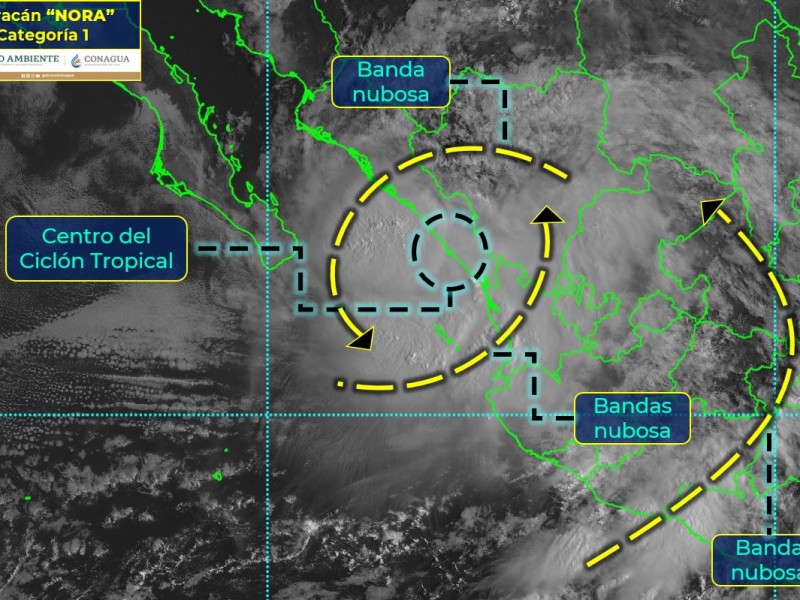 Evacuan 90 personas en el sur de Sinaloa por 